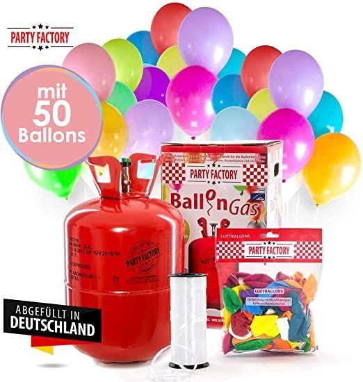 Set butelie heliu 50 cu rafie si 50 baloane.Livrare rapida!!!