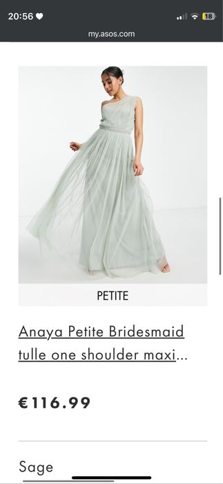 Rochie de petrecere culoarea salvie