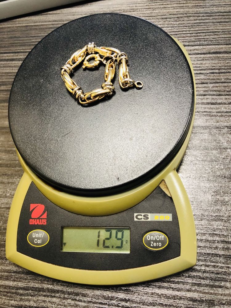 Златна гривна 12.9гр. 14/585 карата