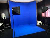 4x2.9m Blue Chroma Key - Blue Screen for Filming