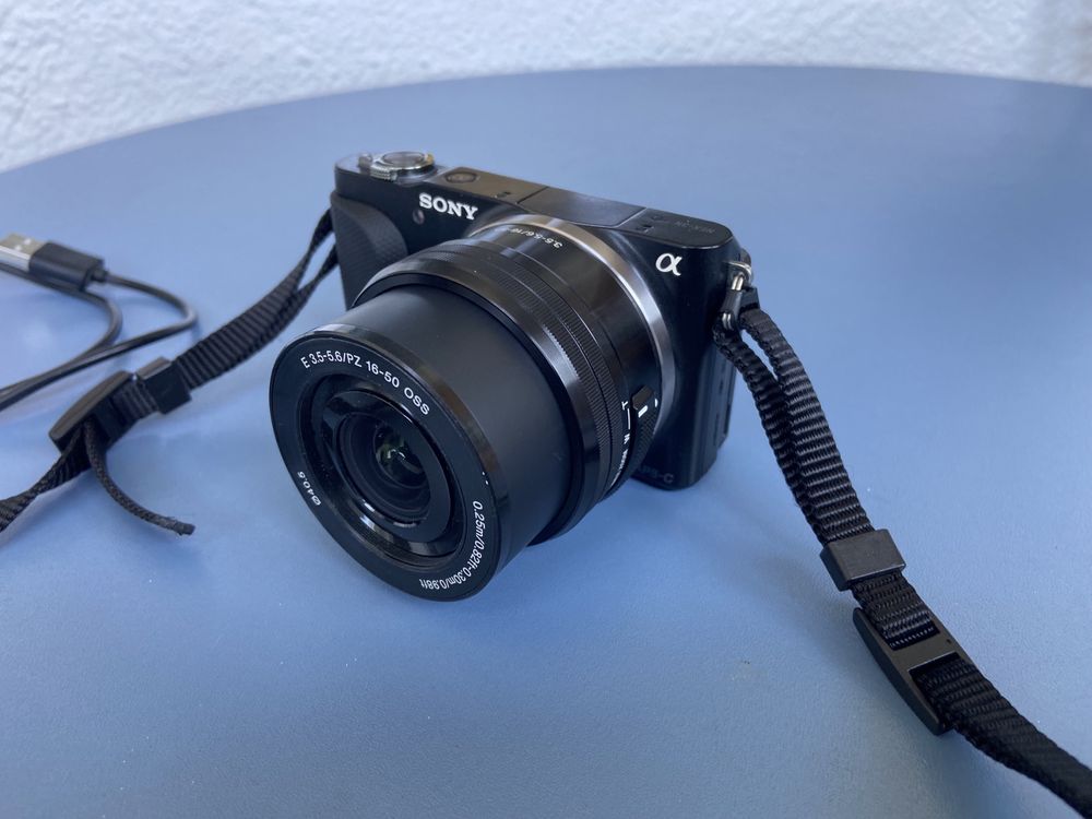 Sony Nex 3 с обектив 16 - 50 мм