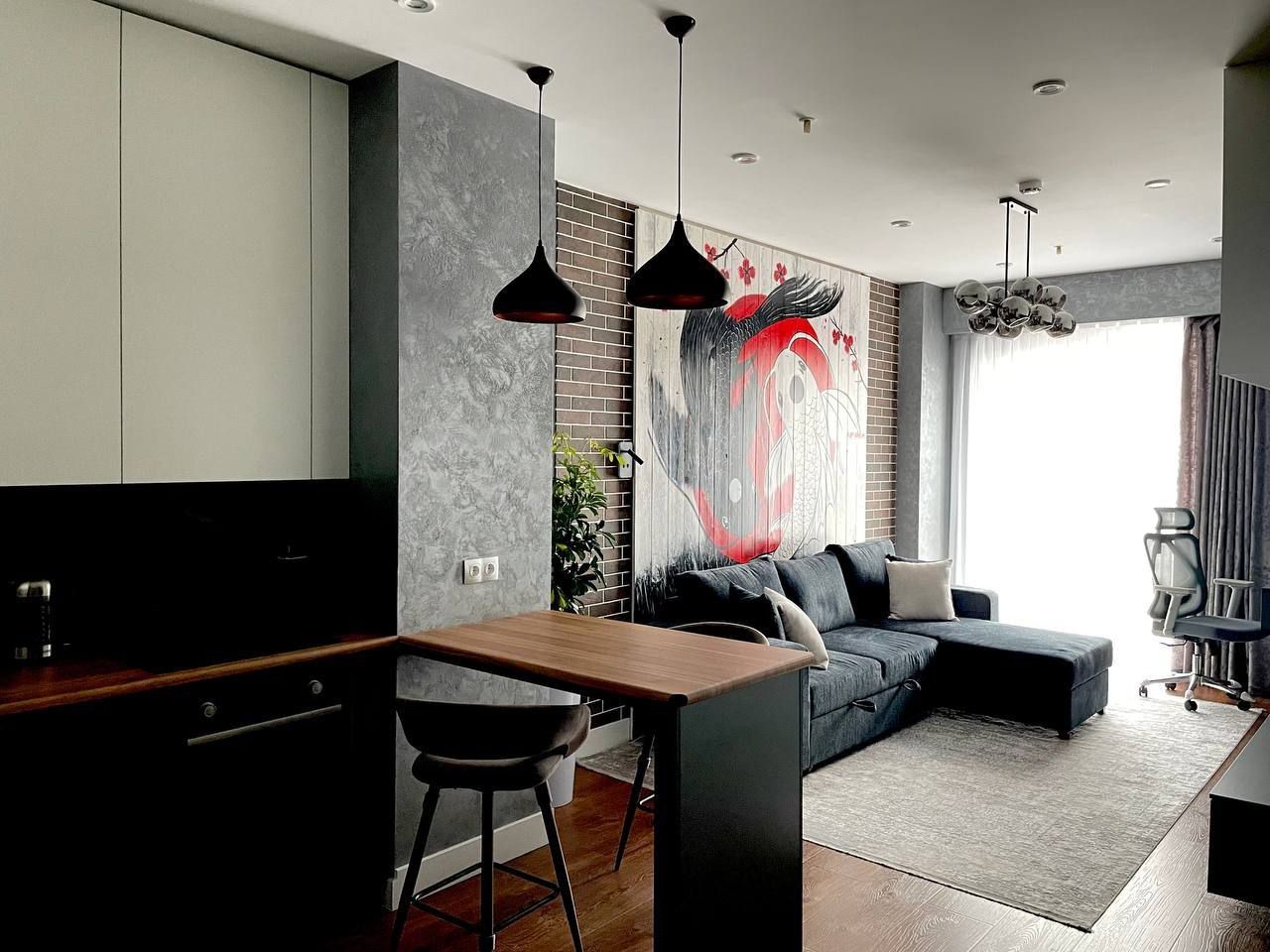 Аренда ЖК Акай Сити Дархан 2/19/25 50м² евроремонт Укомплектована