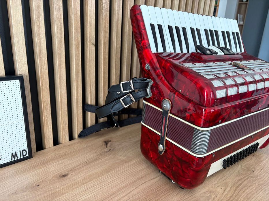 Acordeon Parrot cu 60 de basi