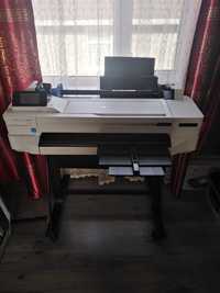 Плоттер hp t530 широкоформатный принтер