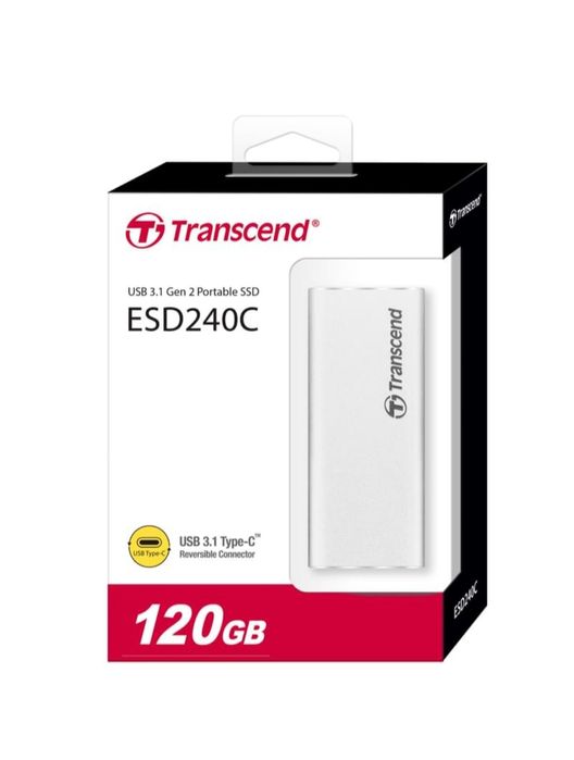 Внешний SSD M2 Transcend 120GB