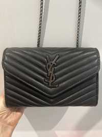 Черна дамска чанта елегантна