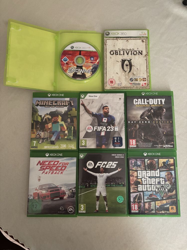Xbox one s с игри в отлично състояние!