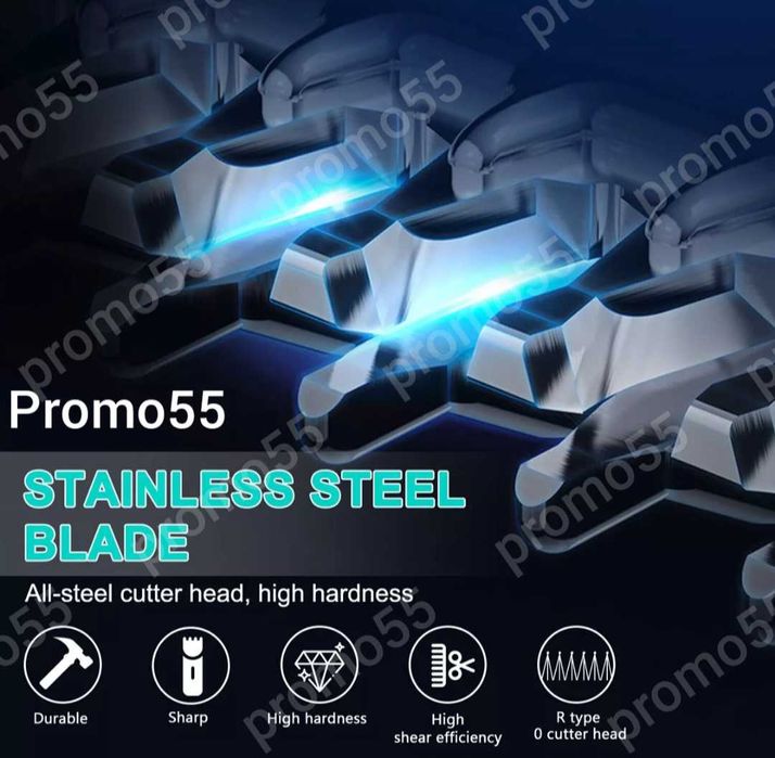 ПРОМО!Професионален тример за подстригване оформяне на коса,брада,тяло