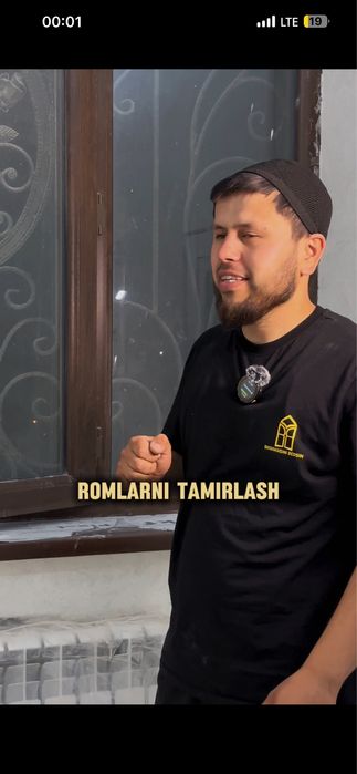 Ремонт окон Akfa tamirlash akfa remont