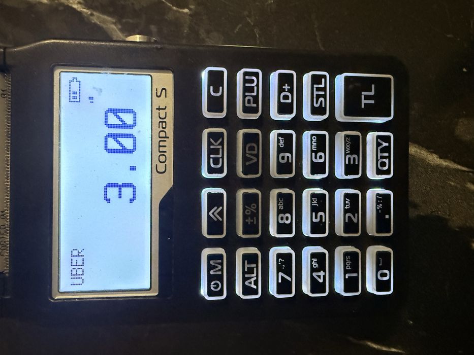 Casa de marcat folosita pe Bolt/Uber