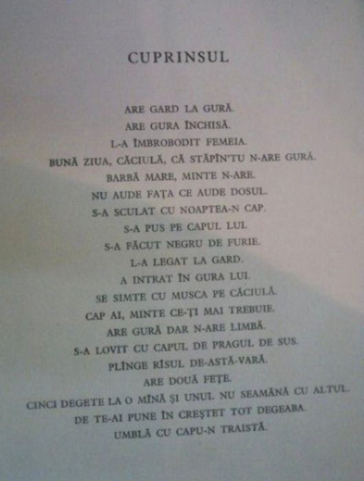 Proverbe și zicători, Perahim, Completa, 20 linogravuri,RAR