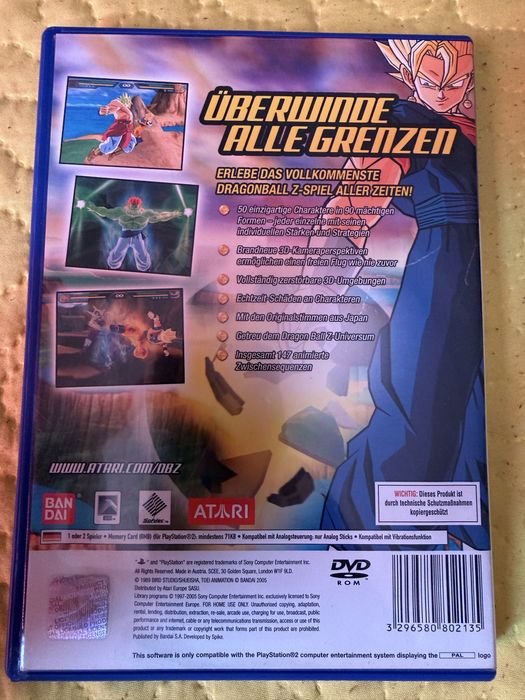 Joc ps2 dragon ball z