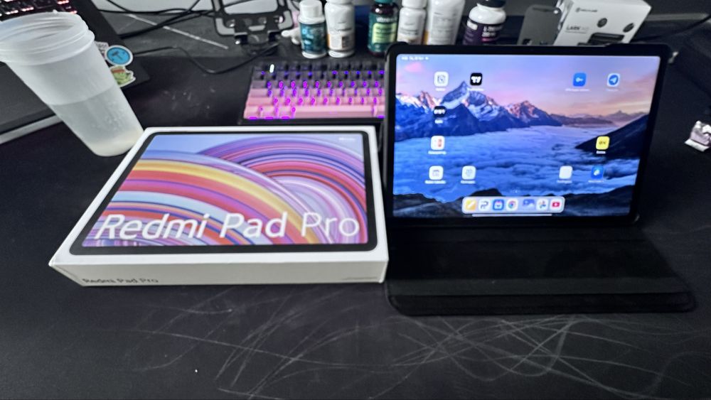 прекрасный планшет для учебы, игр, фильмов 12.1 дюймов  Xiaomi Pad Pro