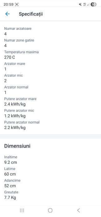 Vând plită electrica vitroceramica,gorenje.