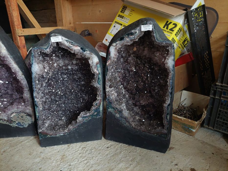 Perechi de Geode de ametist