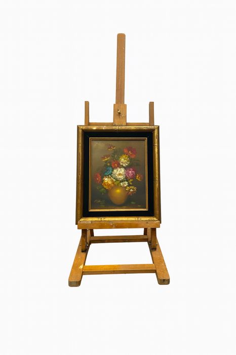 Оригинална маслена картина P Attali Франция 1960 1970