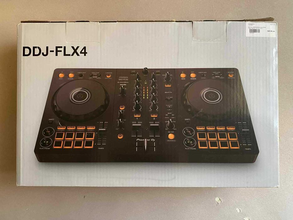 Pioneer DJ DDJ FLX4 | Нов | Пълен комплект |