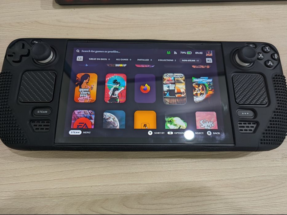 Steam Deck 1TB SSD + 64GB SSD, LCD model + док станция