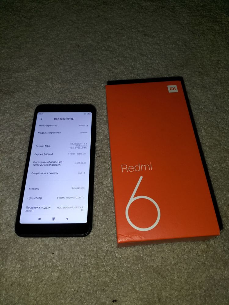 Redmi 6, 3/32 GB - SOTILADI