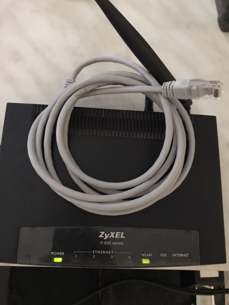 Zyxel p660htw2 wifi