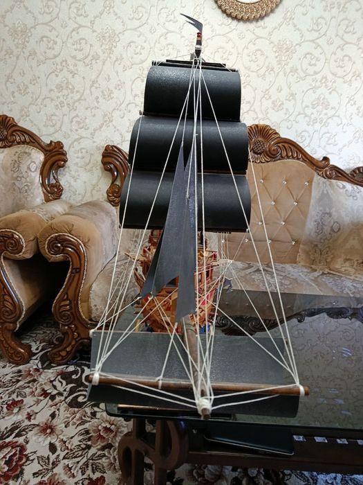 Карабыл пиратов. Ручная работа