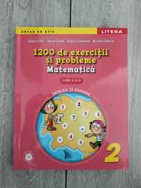 1200 de exercitii si probleme de matematica. Clasa II