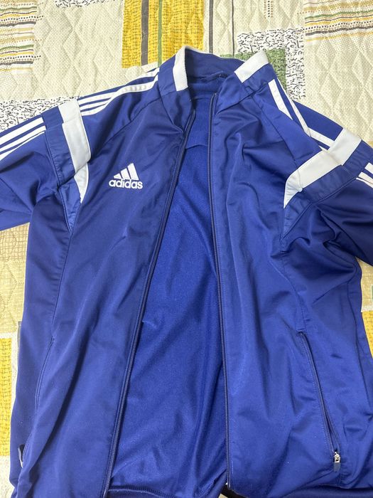 Адидас суичер син