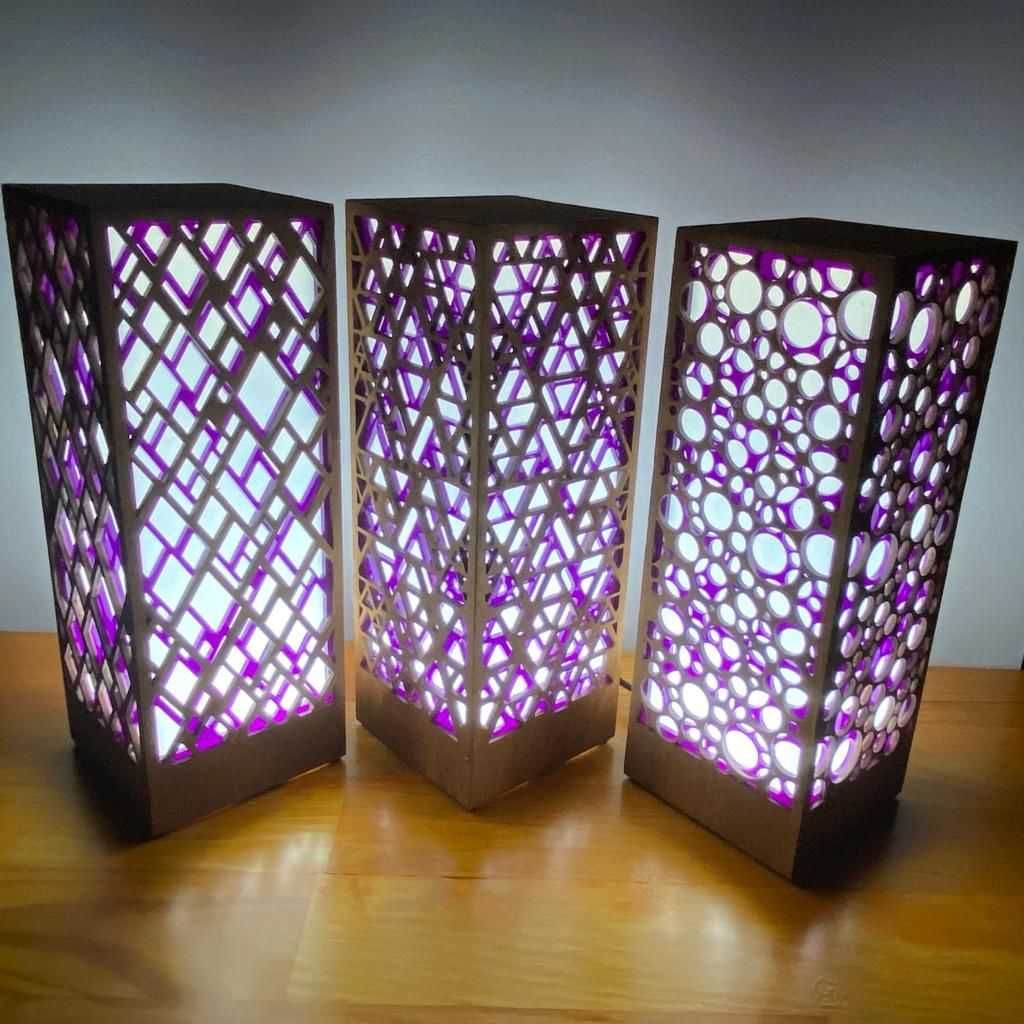 Фиолетовый Интерьерный светильник - ночник