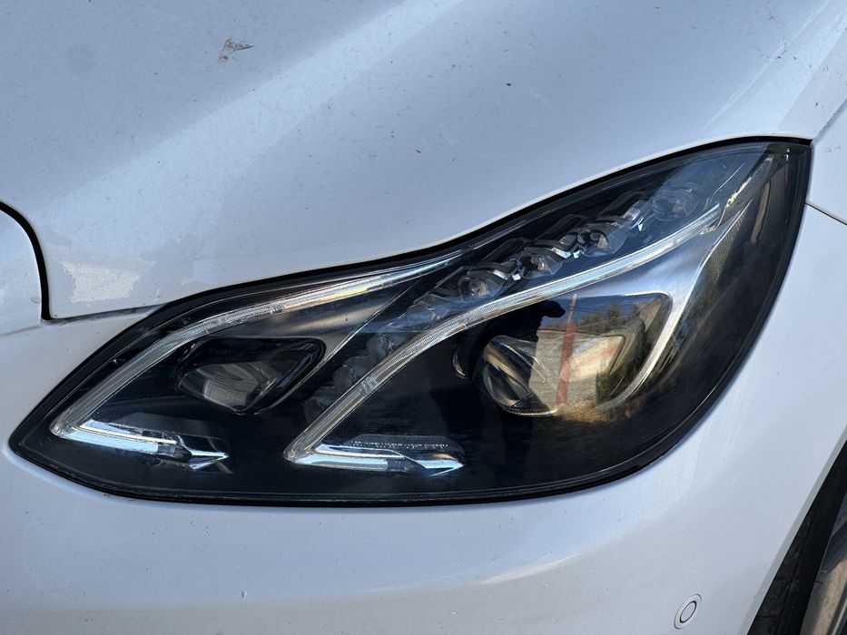 W212 рестайлинг, передняя фара, водительская сторона, led intelegence