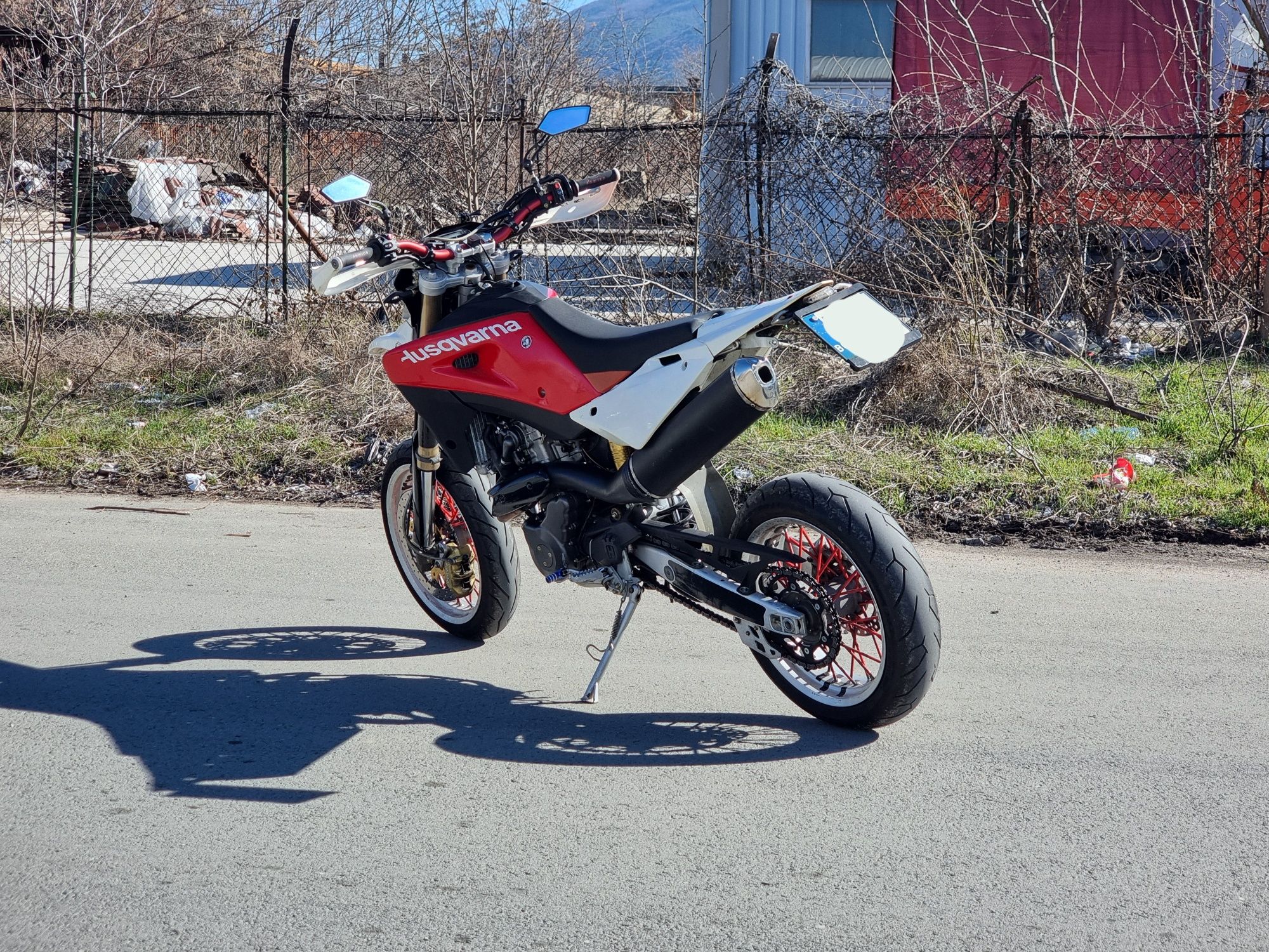Мотор Husqvarna SM 610 супермото