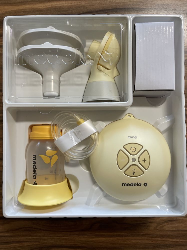 Помпа за кърма Medela Swing Flex, Електрическа, Двуфазна