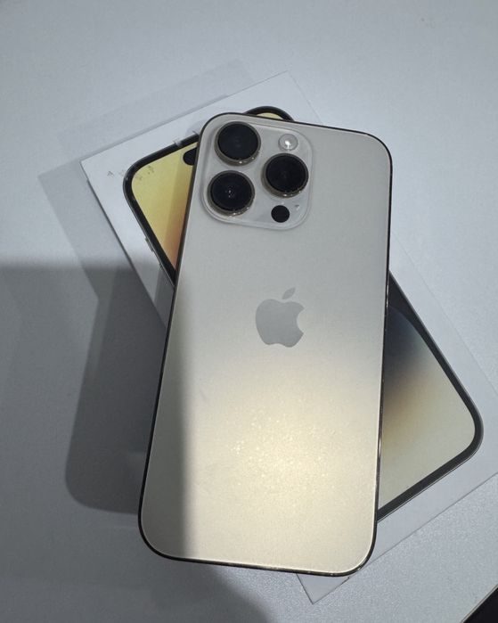 Айфон 14 про 128/80% голд в идеале!