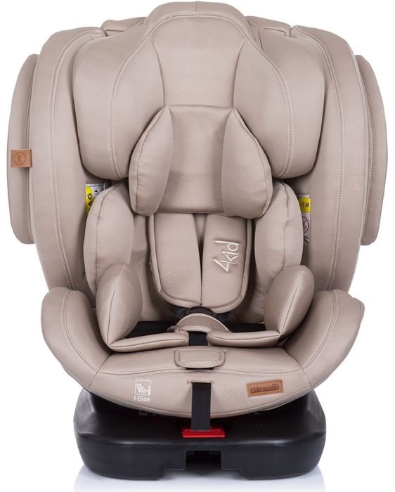 Столче за кола Чиполино/ Chipolino - 4Kid, i-Size, 40-150 cm, хумус