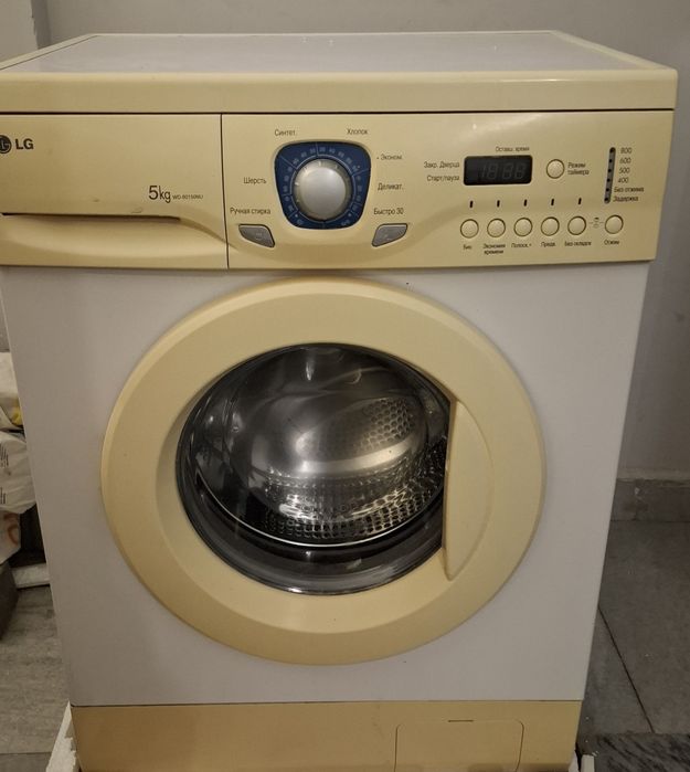 LG 5 кг автомат стиральная машина (б/у)