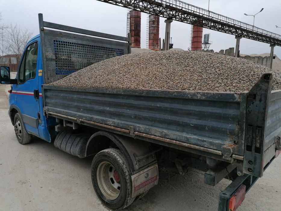 Miniexcavator Nisip Piatra Balast Evacuare Moloz Beton
