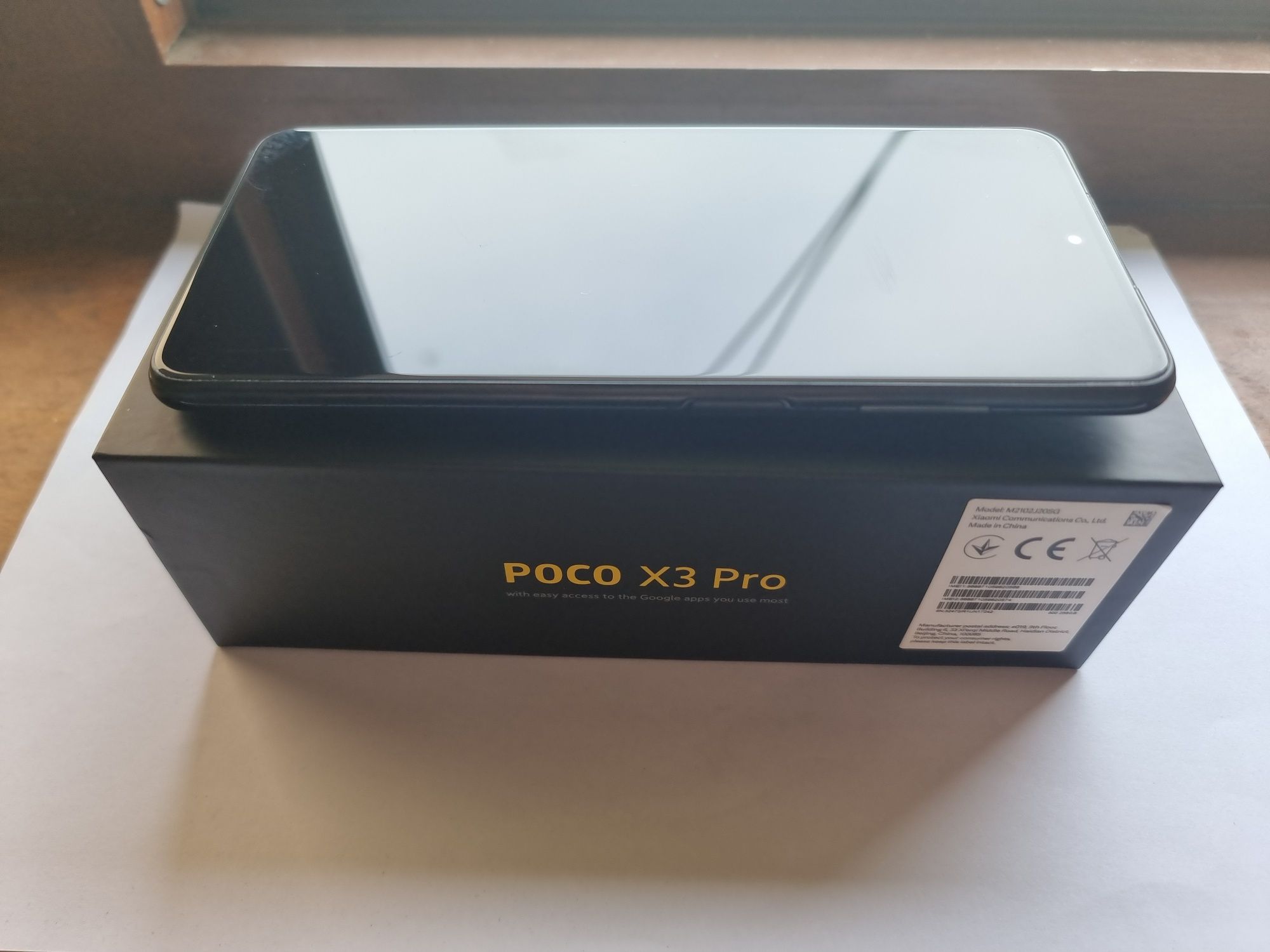 POCO X3 PRO 8/256, 2021 oxirida karobkadan ochilgan.