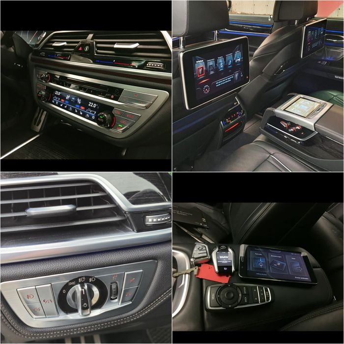 BMW 730d xDrive M-pack B&W Night Vision Tableta Ecrane Laser Gesture