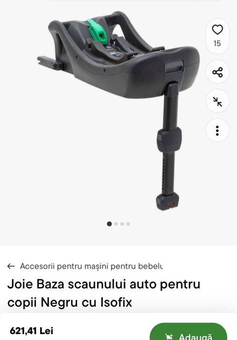 Baza scaun auto ISOFIX Joie