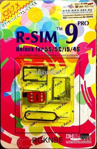 R-sim 9Pro decodare iphone4,4s,5