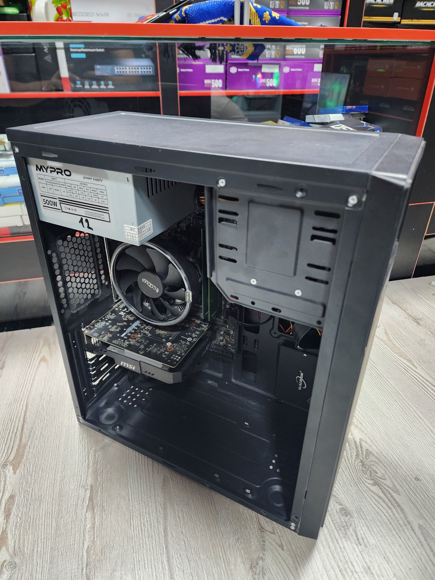 Игравой бюджетный пк, i3 9-gen + 1050ti + 16Gb