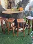 Scaune bar rustice