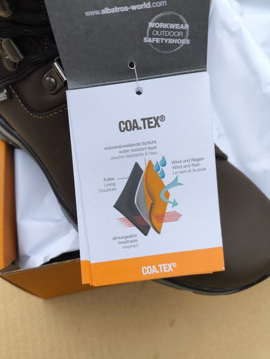 39 номер, Albatros Brione CTX Mid O2 WR HRO SRC работни обувки
