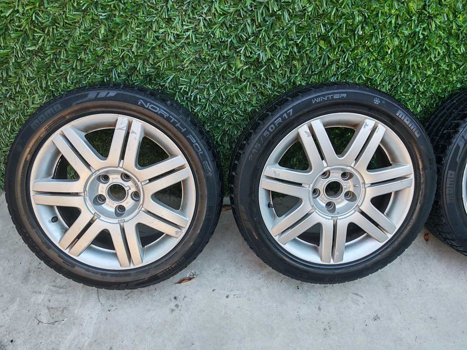 Джанти със зимни гуми 215 50 17 за Passat b6