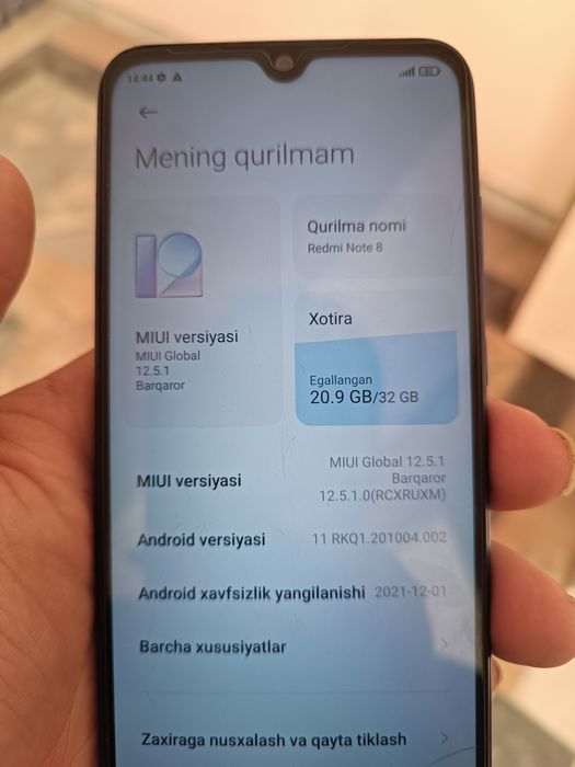 Redmi Note 8 32gb