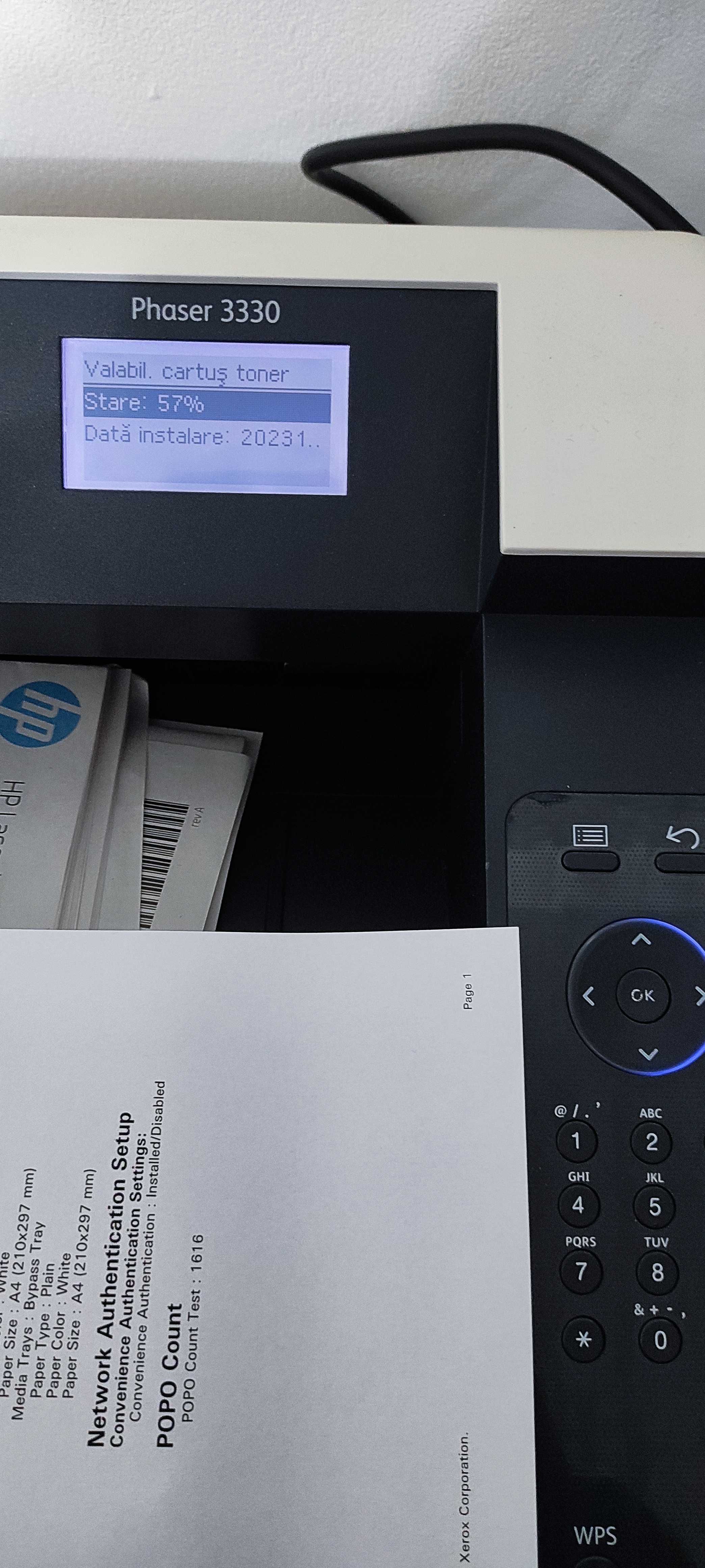 Imprimanta laser / cu toner Xerox Phaser 3330 / 80.000 copii pe luna