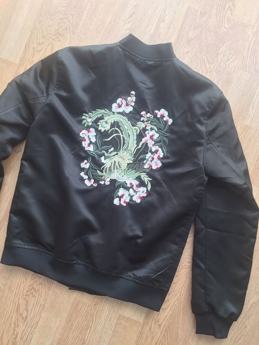 Geaca ZARA Man Bomber Jacket Floral Gucci Supreme Hypebeast S M L Bape