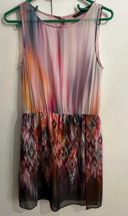 rochie Zara Trafaluc TRF Collection multicolor marimea M