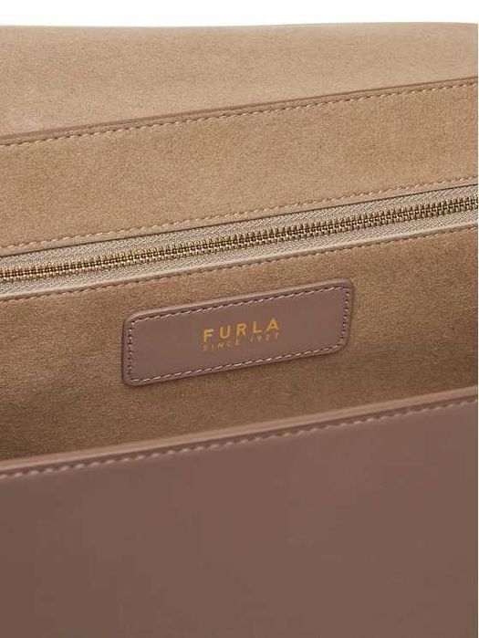 Кожена Чанта Furla Meridiana