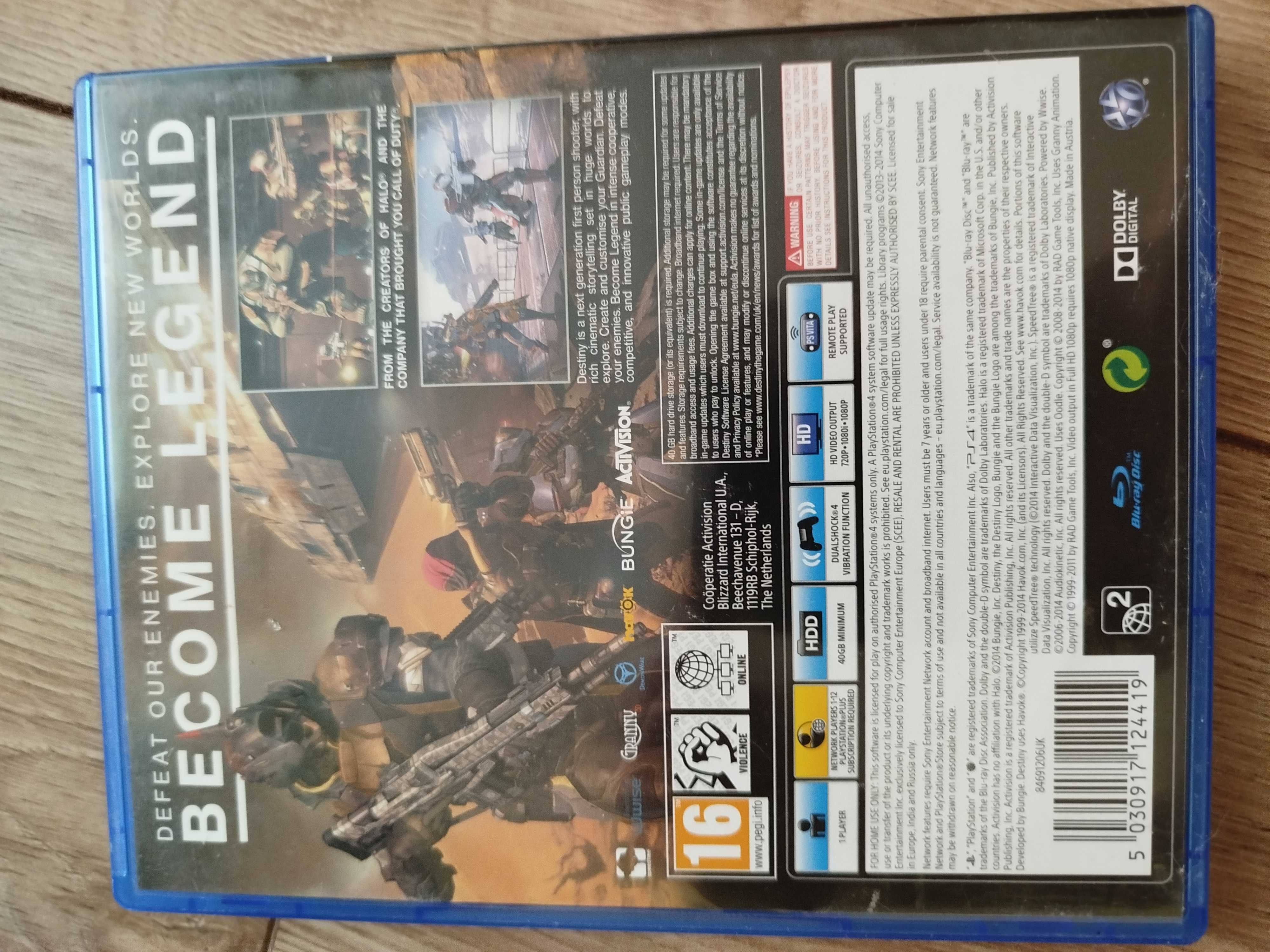 Продавам игра за PS4 Destiny