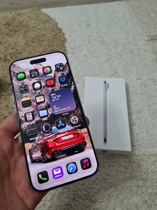 iPhone Air 256GB Sky Blue Garantie/Factura Septembrie 2027 Baterie100%